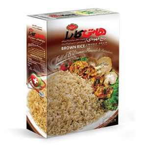 برنج قهوه‌ای سبوس دار گلستان - 2 کیلوگرم