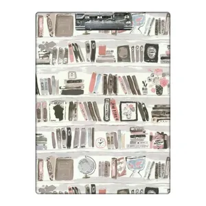 تخته شاسی طرح کتابخانه کد 9648745  سایز A4