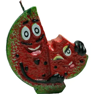 شمع مدل هندوانه دو قلو