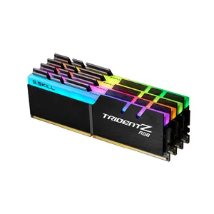 رم دسکتاپ DDR4 چهار کاناله 4000 مگاهرتز CL18 جی اسکیل مدل TRIDENTZ RGB ظرفیت 128 گیگابایت