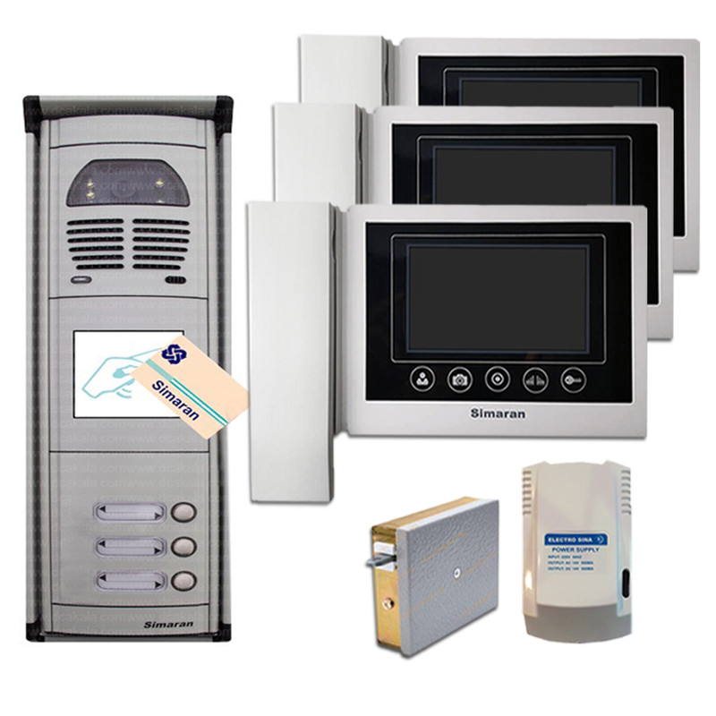 مجموعه دربازکن سیماران مدل HS43TK/M100- VFC3/N  مجموعه 7 عددی