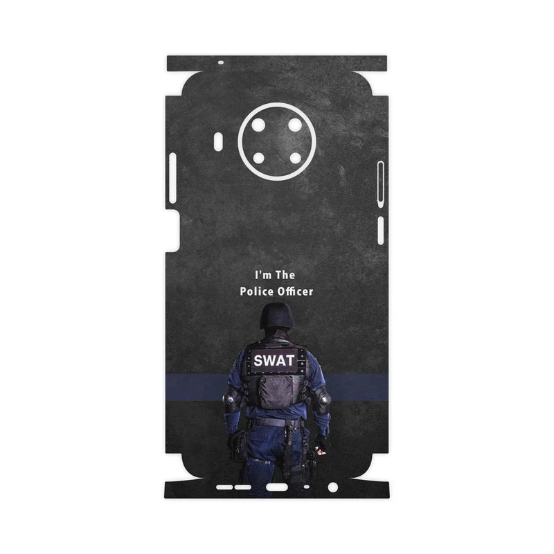 برچسب پوششی ماهوت مدل Police Officer-FullSkin مناسب برای گوشی موبایل نوکیا X20
