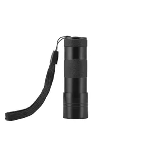 Flexible 12LED UV Blacklight Flashlight Torch Light