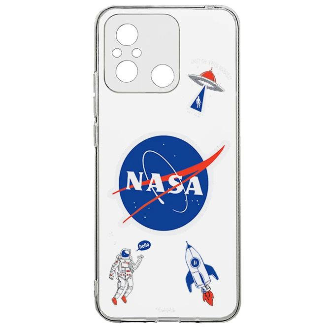 کاور طرح Nasa مناسب برای گوشی موبایل شیائومی Redmi  12C 