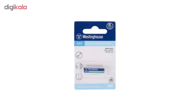 باتری A23 وستینگ هاوس مدل Alkaline بسته 2 عددی