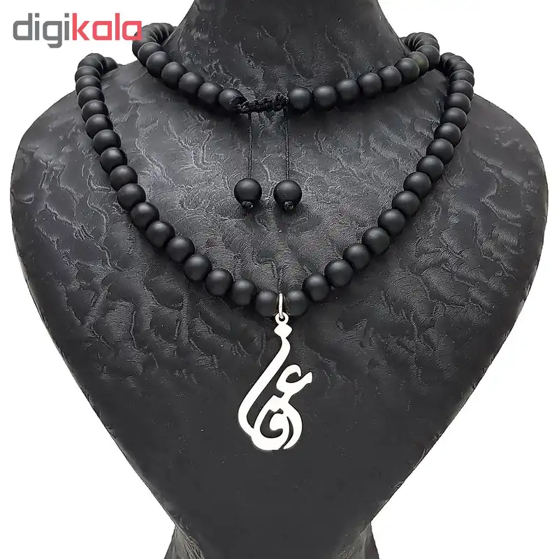 گردنبند نقره طرح اسم عرفان کد 5549