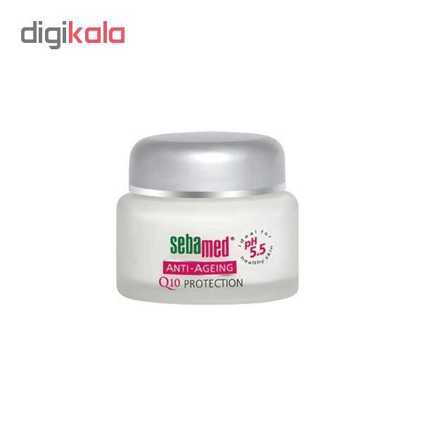 کرم ضد چروک سبامد مدل Q10 protection حجم 50 میلی لیتر