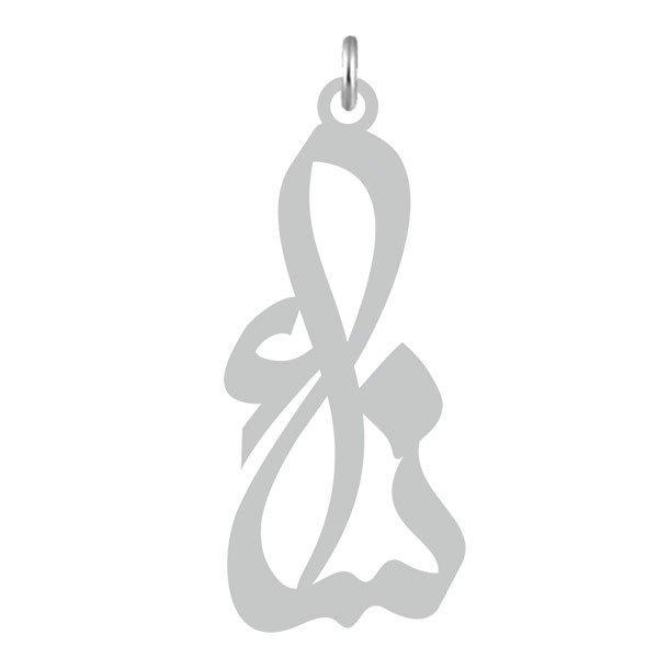 آویز گردنبند نقره کرابو طرح نساء مدل Kn2-600