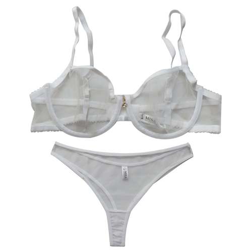 ست شورت و سوتین زنانه میسا مدل عروس کد 7093