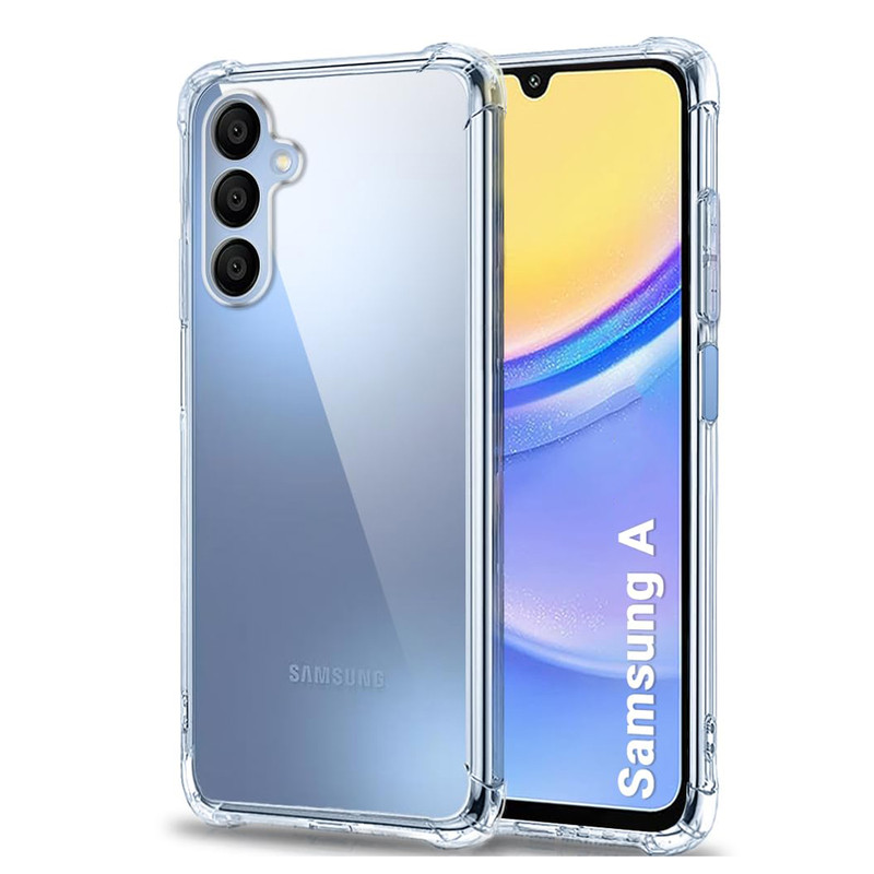 کاور مدل شفاف مناسب برای گوشی موبایل سامسونگ Galaxy A15