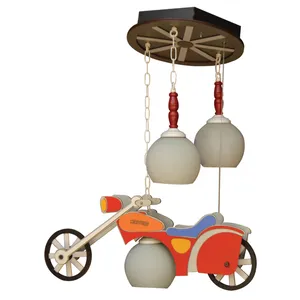 لوستر کودک طرح موتورسیکلت