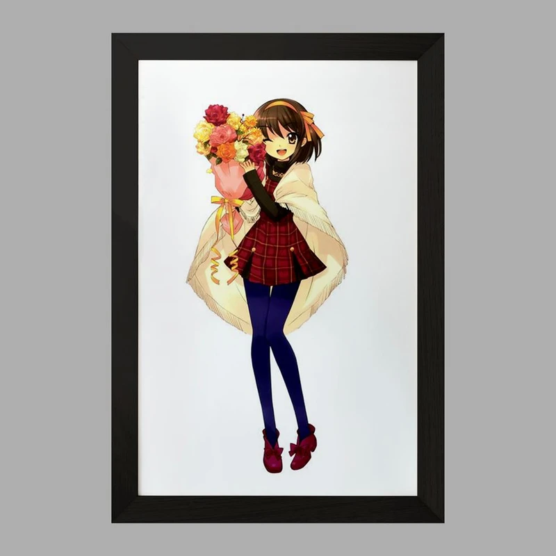 تابلو خندالو مدل هاروهی انیمه ناپدید شدن هارومی سوزومیا The Disappearance of Haruhi Suzumiya  کد 23154