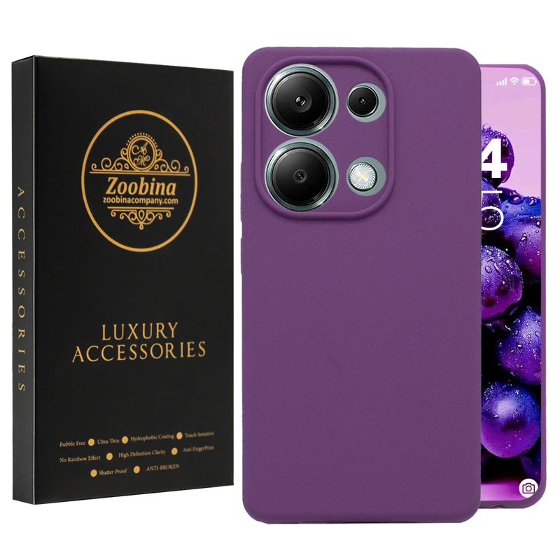 کاور زوبینا مدل Pona مناسب برای گوشی موبایل شیائومی Redmi Note 13 Pro 4G / Poco M6 Pro