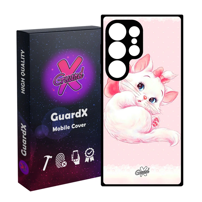 کاور گارد ایکس طرح Cat مدل 10219 مناسب برای گوشی موبایل سامسونگ Galaxy S25 Ultra