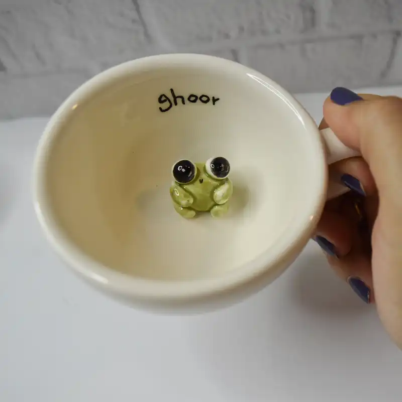 فنجان سرامیکی طرح ghoor