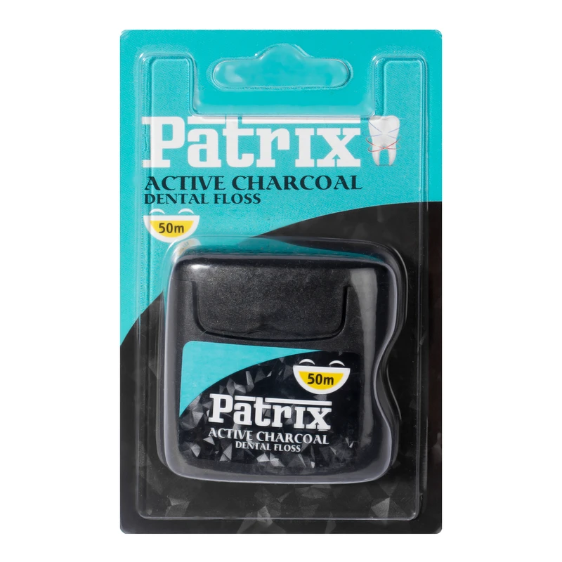 نخ دندان پاتریکس مدل Active Charcoal