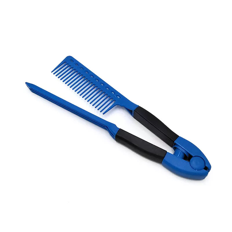 اتو مو نانوتیتانیوم کد 3IN1 به همراه فر کننده مو و شانه مو