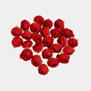 گل مصنوعی مدل شکوفه نسترن کد 2098 مجموعه 25 عددی 