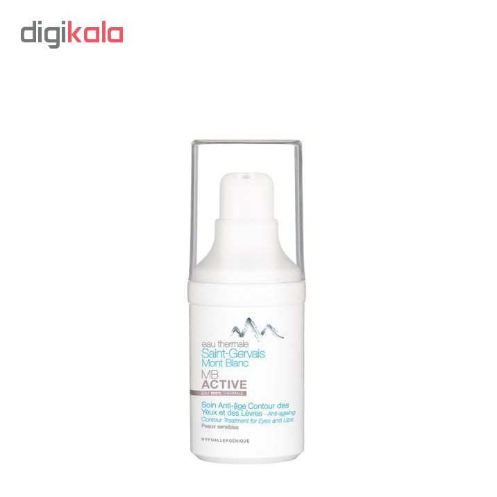 کرم دور چشم و دور لب سن ژروه ،سری Mont Blanc، مدل Mb Active حجم ۱۵ میلی لیتر