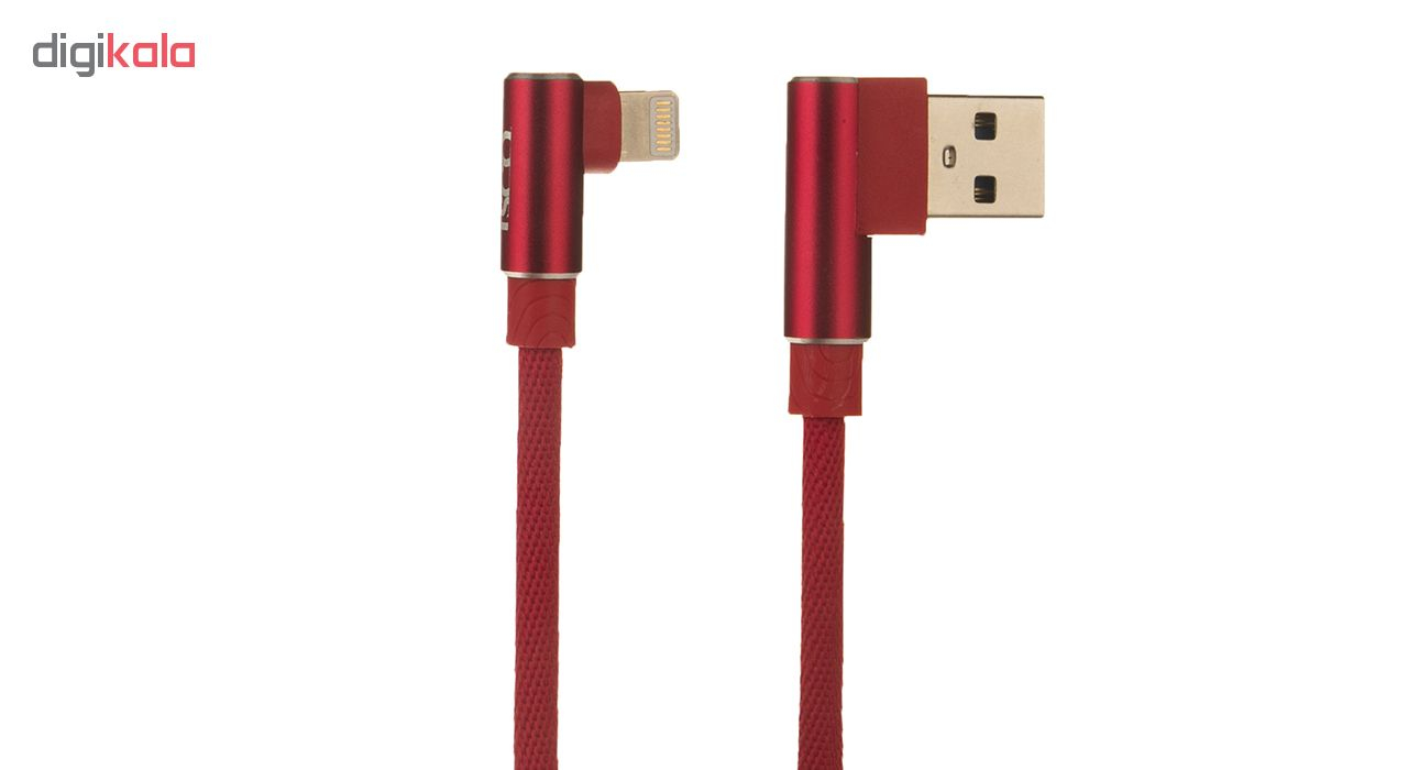 کابل تبدیل USB به لایتنینگ تسکو مدل TC 67 طول 1 متر