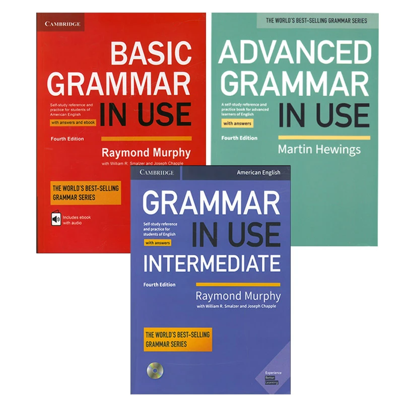 کتاب Grammar in use اثر جمعی از نویسندگان انتشارات الوندپویان 3 جلدی