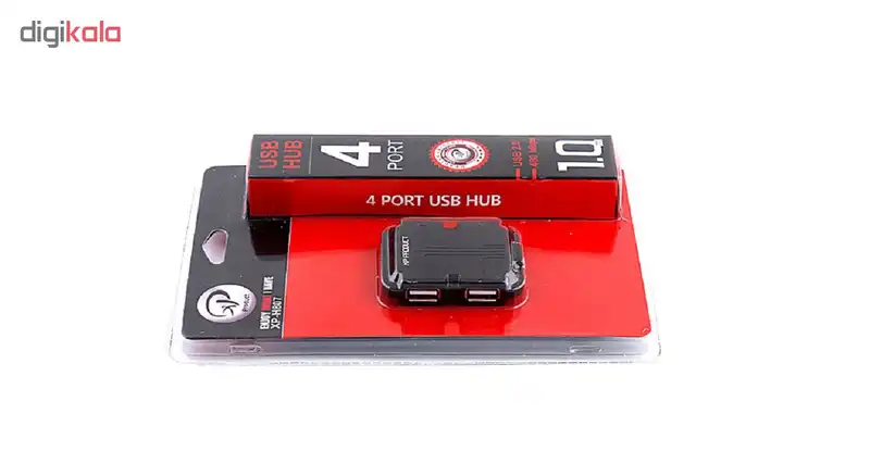 هاب 4 پورت USB 2.0 ایکس پی پروداکت مدل H807