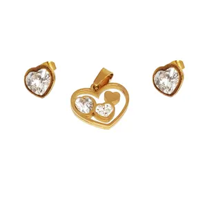 نیم ست طرح قلب کد 022