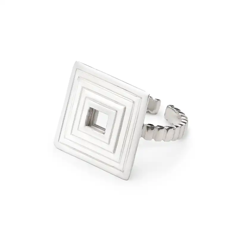 نیم ست نقره زنانه مدل لونا