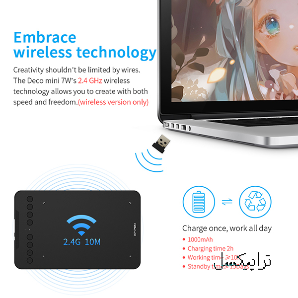 قلم نوری ایکس پی-پن مدل Deco Mini7w