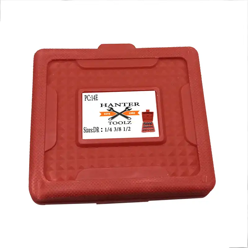 جعبه بکس هانتر تولز مدل E مجموعه 14 عددی