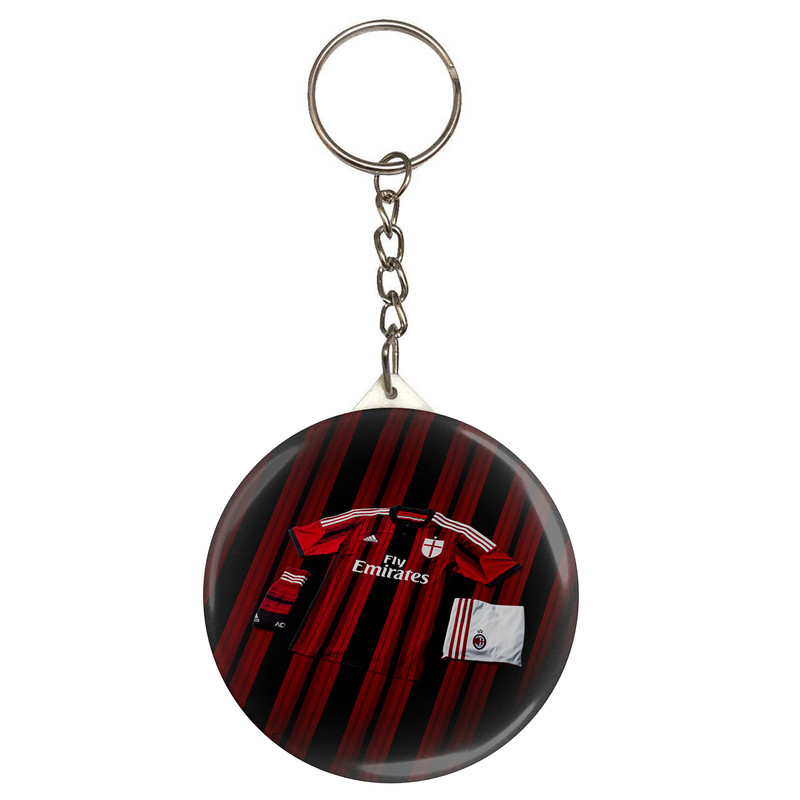 جاکلیدی طرح لباس باشگاه فوتبال آث میلان ایتالیا مدل S4120 