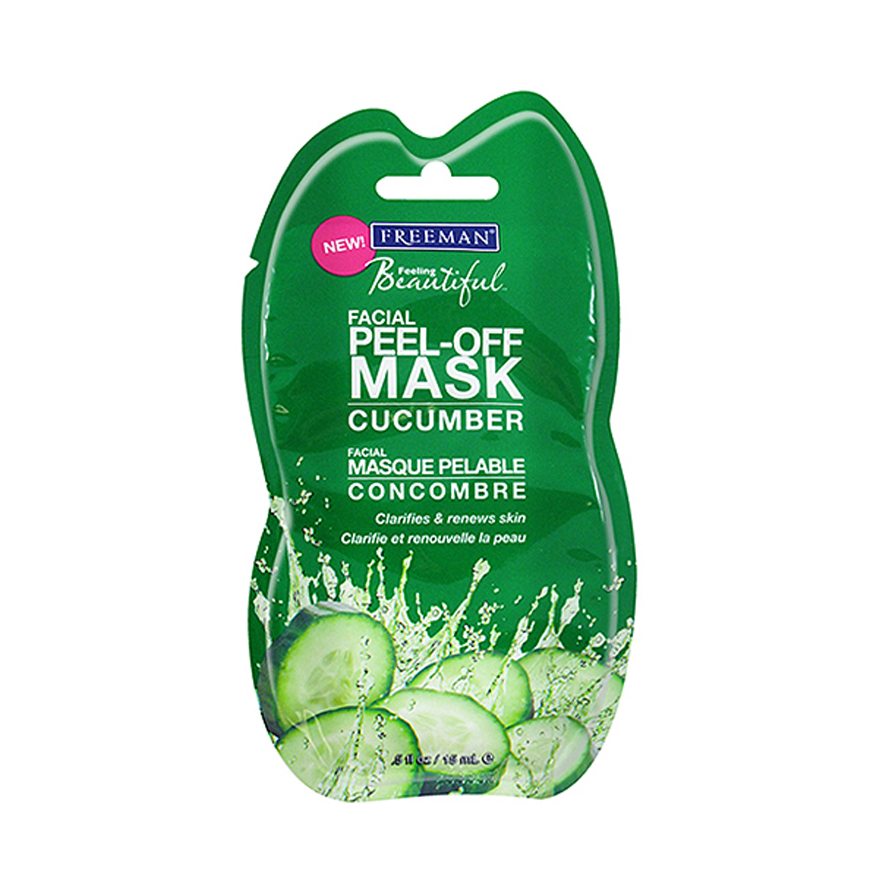 ماسک صورت فریمن مدل PEEL-OF MASK CUCUMBER حجم 15 میلی لیتر