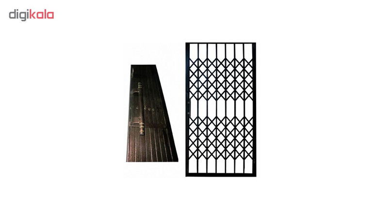حفاظ ضدسرقت درب اپارتمان مدل اکاردئونی