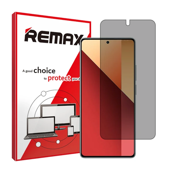 محافظ صفحه نمایش حریم شخصی ریمکس مدل HyPRV مناسب برای گوشی موبایل شیائومی Redmi Note 13 Pro 4G