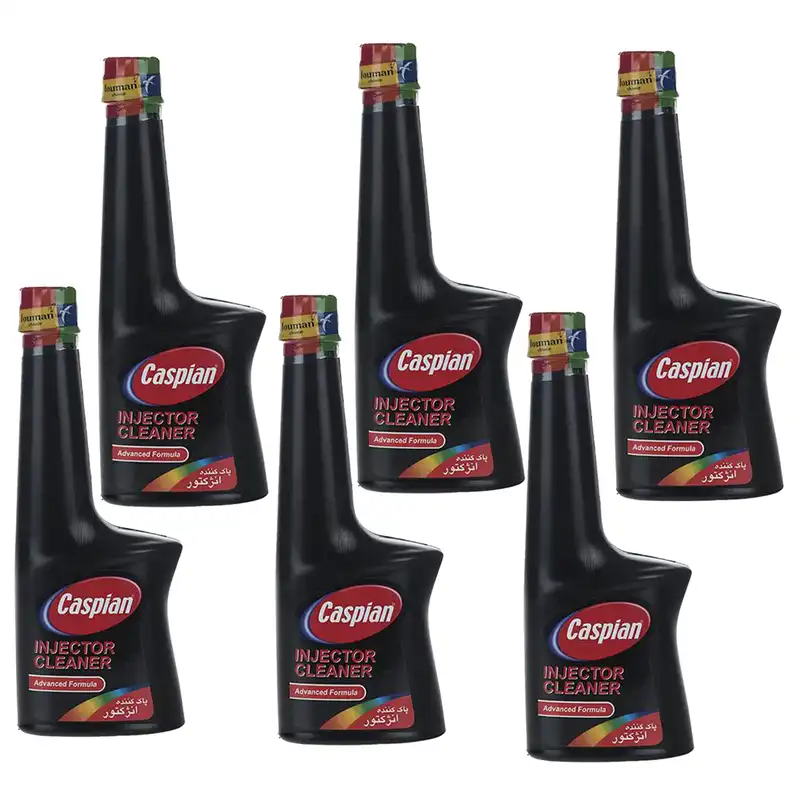 محلول انژکتور شوی کاسپین حجم 230 میلی لیتر بسته 6 عددی