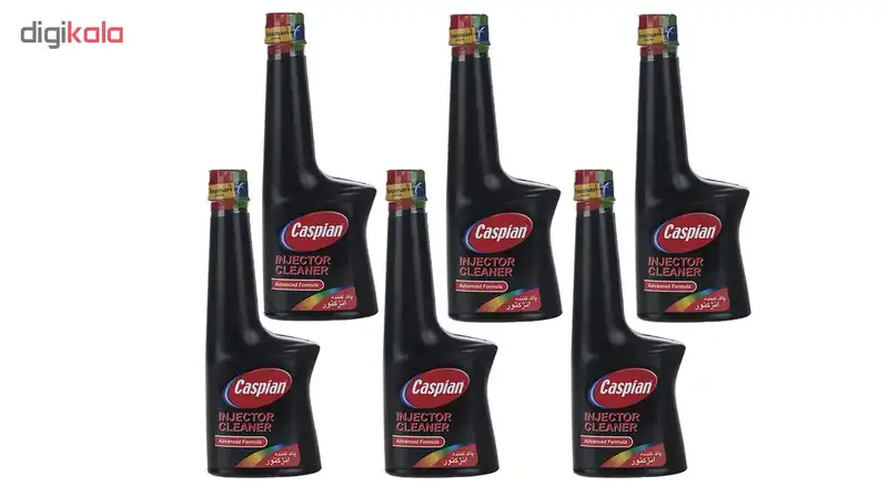 محلول انژکتور شوی کاسپین حجم 230 میلی لیتر بسته 6 عددی