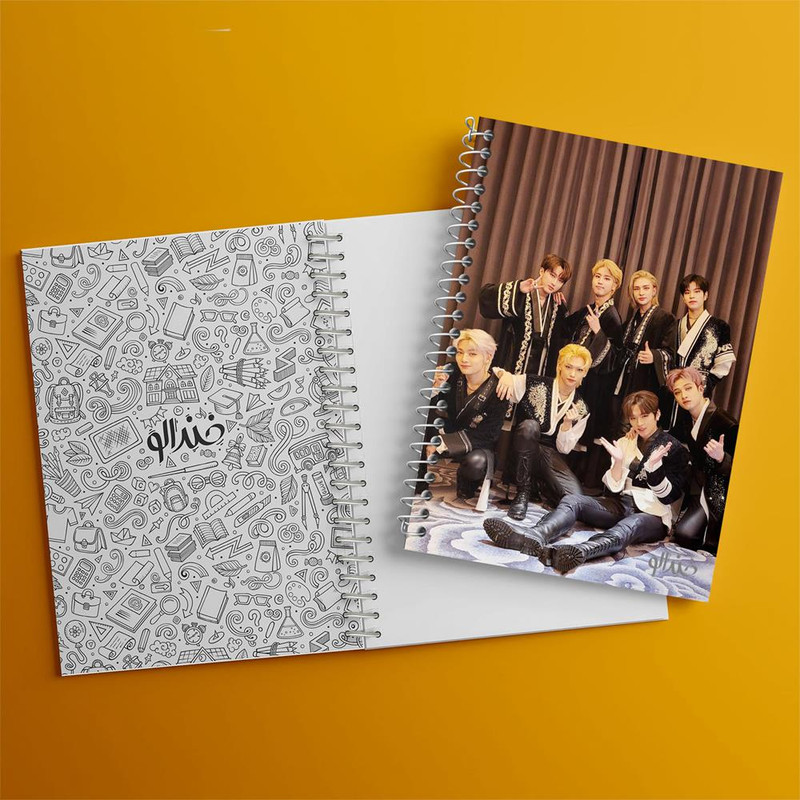 دفتر مشق 50 برگ خندالو مدل گروه استری کیدز Stary Kids کد 16915