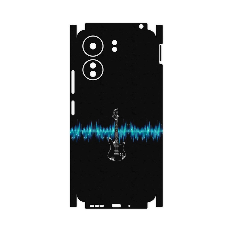 برچسب پوششی ماهوت مدل Electric Guitar-FullSkin مناسب برای گوشی موبایل شیائومی Redmi 13C