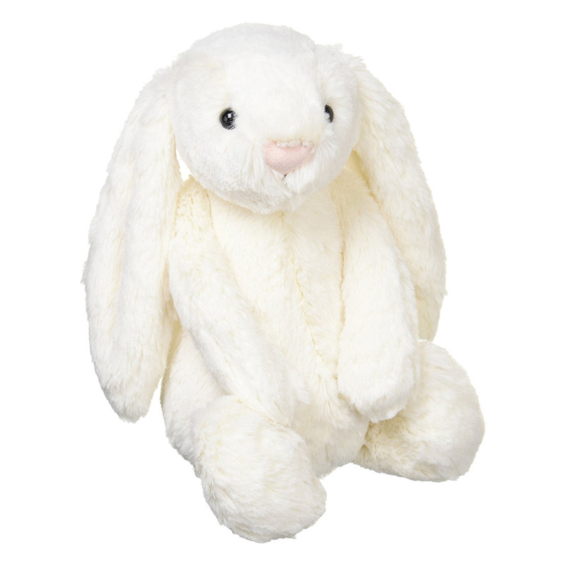 قیمت خرید عروسک ارزان دیجی کالا در وبزینر - عروسک خرگوش مدل White Jelly Cat ارتفاع 25 سانتی متر 
