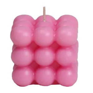 شمع مدل مکعب طرح روبیک کد n1