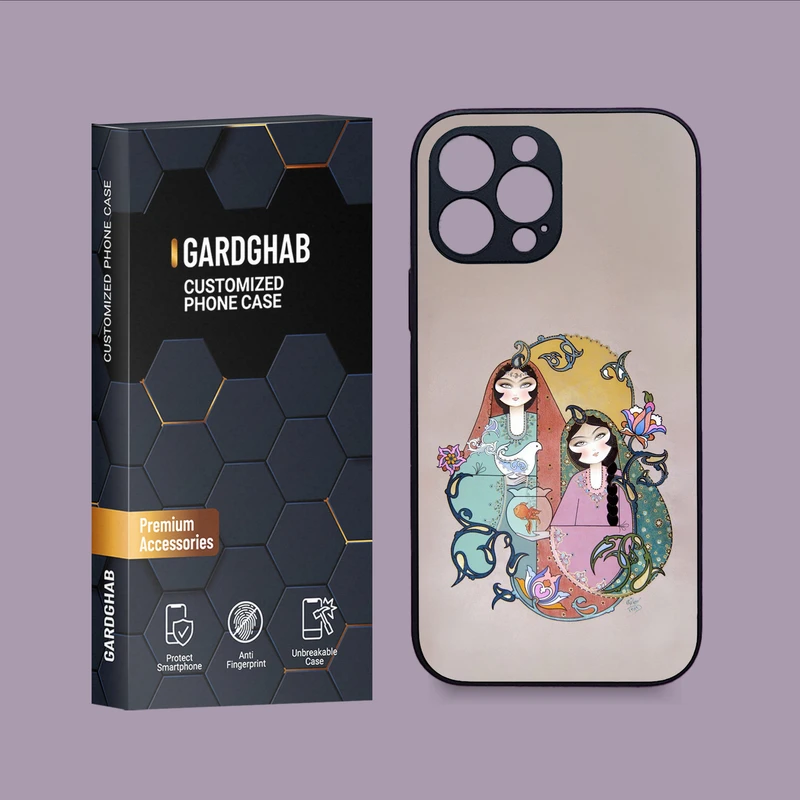 کاور گارد قاب مدل دخترانه مناسب برای گوشی موبایل اپل iPhone 12 Pro Max