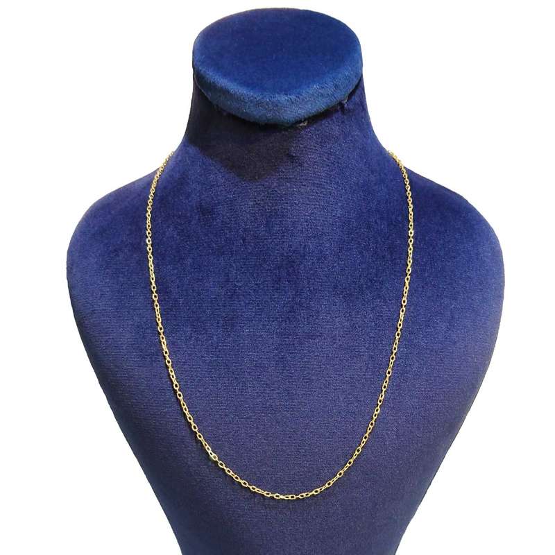 زنجیر طلا 18 عیار زنانه کانیار گالری مدل M977 زنجیر طلا 18 عیار زنانه کانیار گالری مدل M977