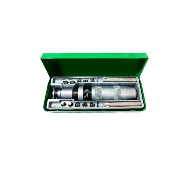 پیچ گوشتی ضربه خور مدل  IMPACT DRIVER SET ISB بسته 13 عددی