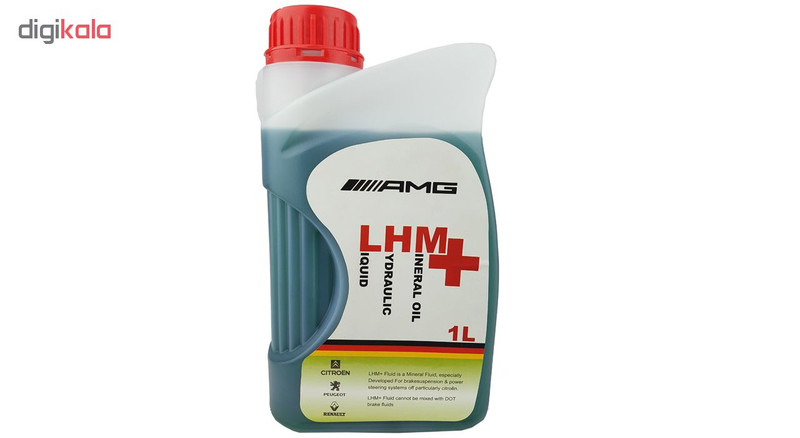 روغن هیدرولیک خودرو ای ام جی مدل LHM Plus حجم 1 لیتر