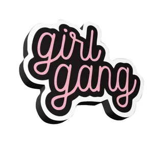 استیکر چوبی مدل Girl03