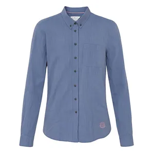 شومیز آستین بلند یقه برگردان زنانه مدل M-4407