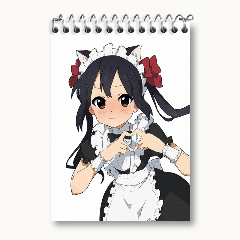 دفتر یادداشت 50 برگ خندالو مدل آزوسا انیمه كي اون کد 34193