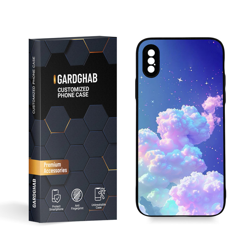 کاور گارد قاب مدل ساده مناسب برای گوشی موبایل اپل  iPhone X / XS