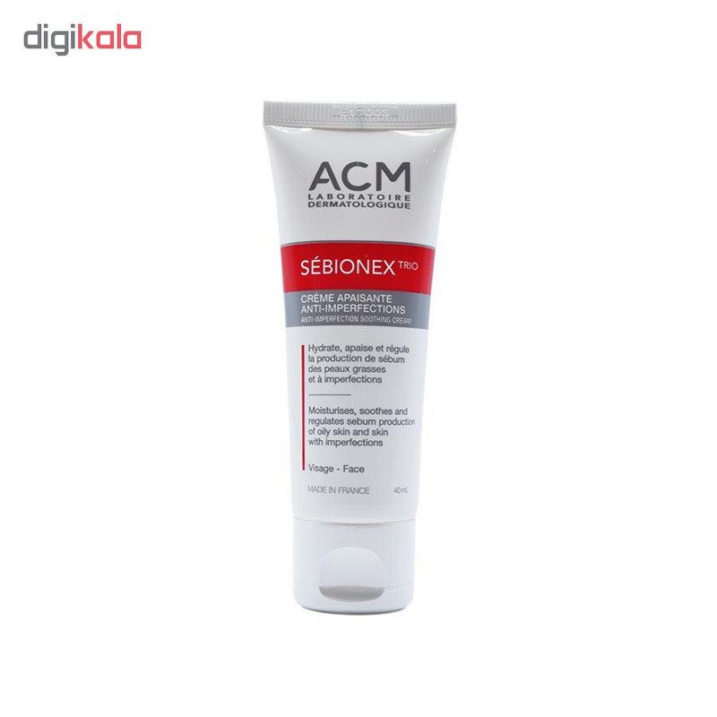 فلوئید ضد جوش ACM سری Sebionex مدل Trio حجم ۴۰ میلی لیتر