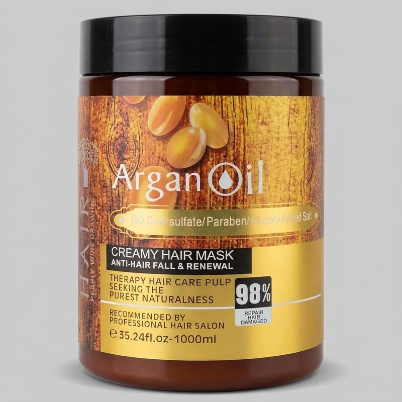ماسک مو هر مدل Argan Oil حجم 1000 میلی لیتر